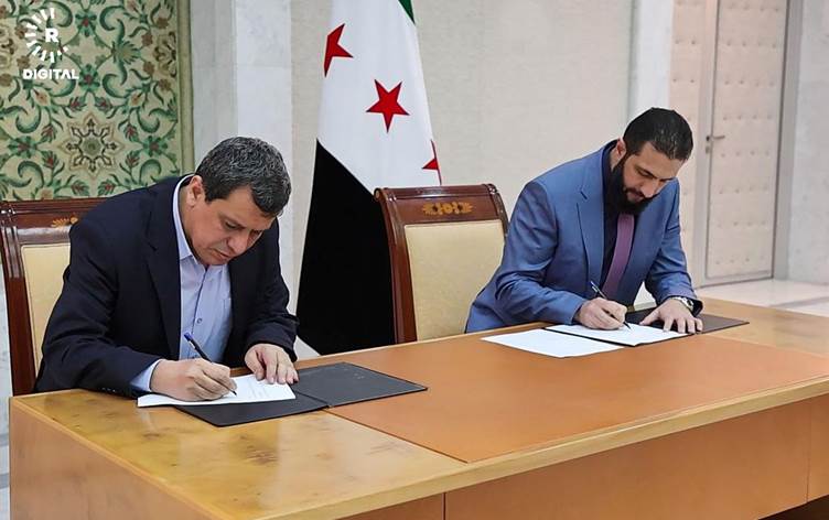 SDG ile Suriye Hükümeti arasında anlaşma